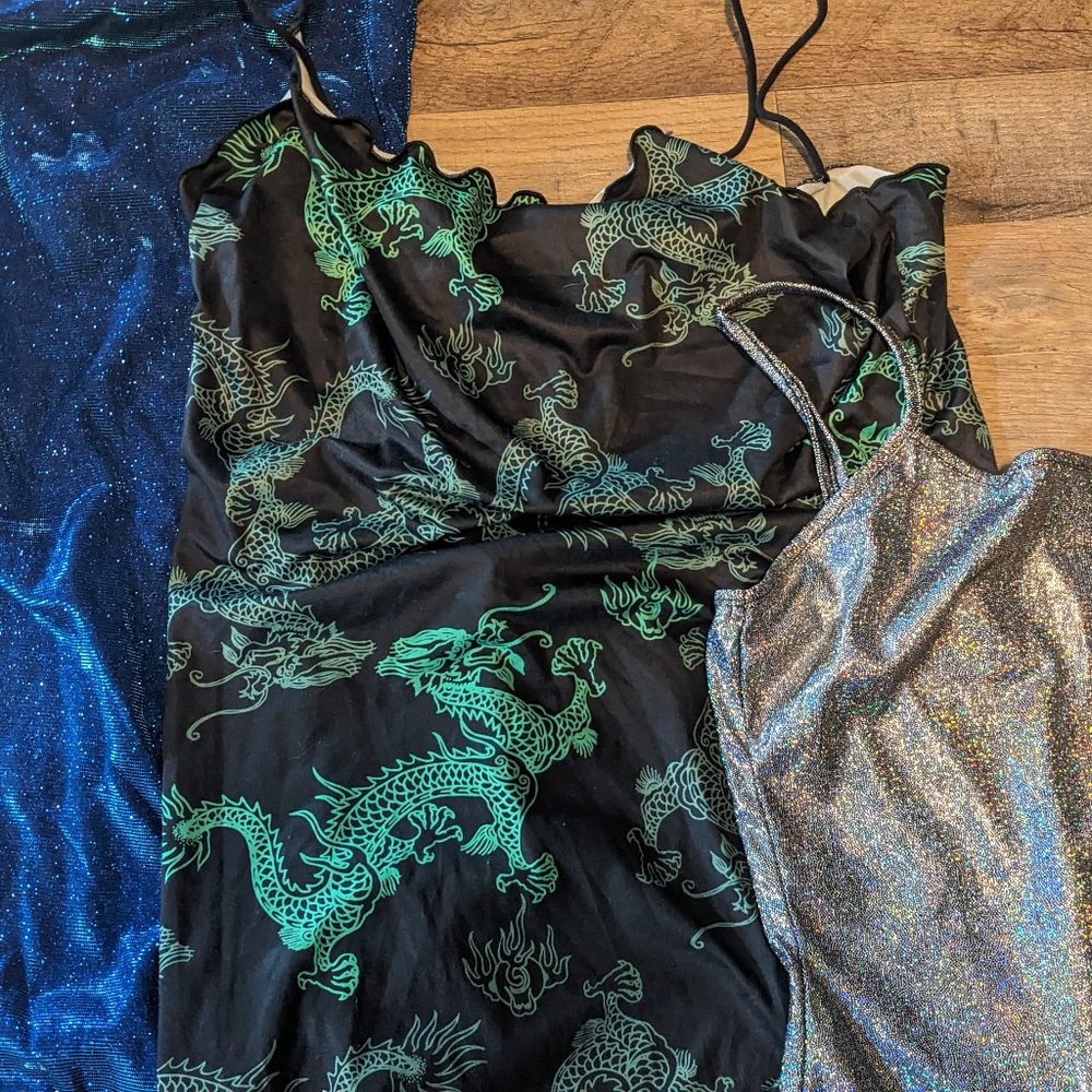 3 Sexy Short Dresses L